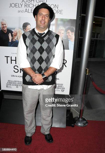 Christopher Lennertz arrives at the "Thanks For Sharing" - Los Angeles Premiere at ArcLight Hollywood on September 16, 2013 in Hollywood, California.