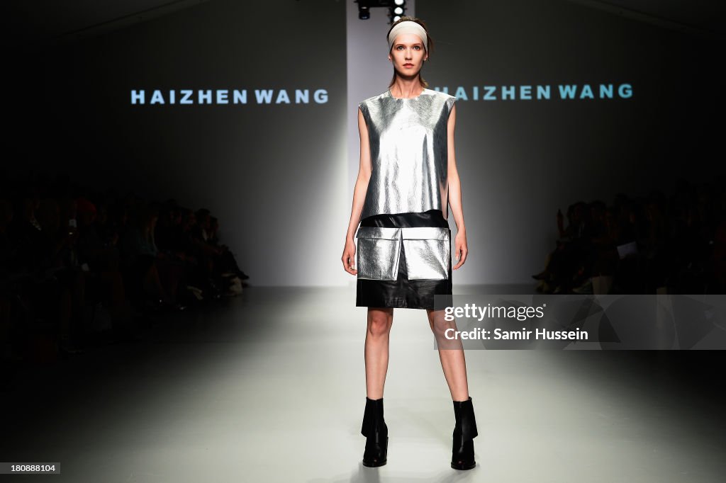 Haizhen Wang - Runway: London Fashion Week SS14