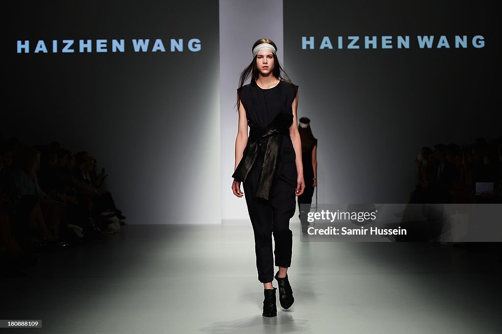 Haizhen Wang - Runway: London Fashion Week SS14