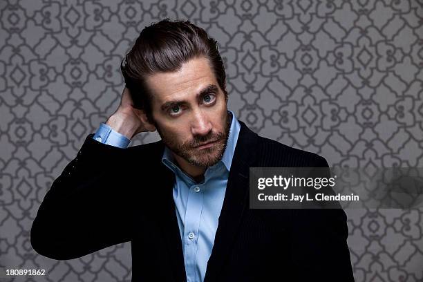 Actor Jake Gyllenhaal is photographed for Los Angeles Times on September 7, 2013 in Toronto, Ontario. PUBLISHED IMAGE. CREDIT MUST READ: Jay L....