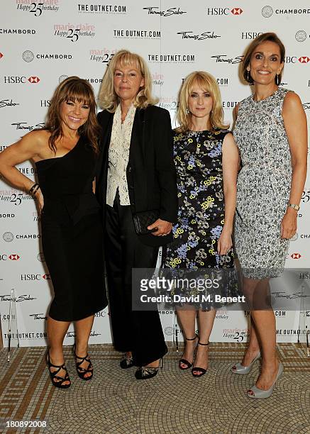Marie Claire Publishing Director Justine Southall, Executive Director of International Editions Laurence Hembert, Marie Claire Editor-in-Chief Trish...