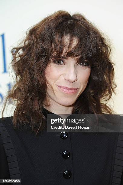 Sally Hawkins attends the UK premiere of 'Blue Jasmine' at The Odeon West End on September 17, 2013 in London, England.