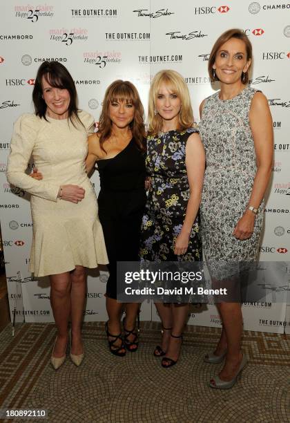 Regional Commercial Director of HSBC Carol Bagnald, Marie Claire Publishing Director Justine Southall, Marie Claire Editor-in-Chief Trish Halpin and...