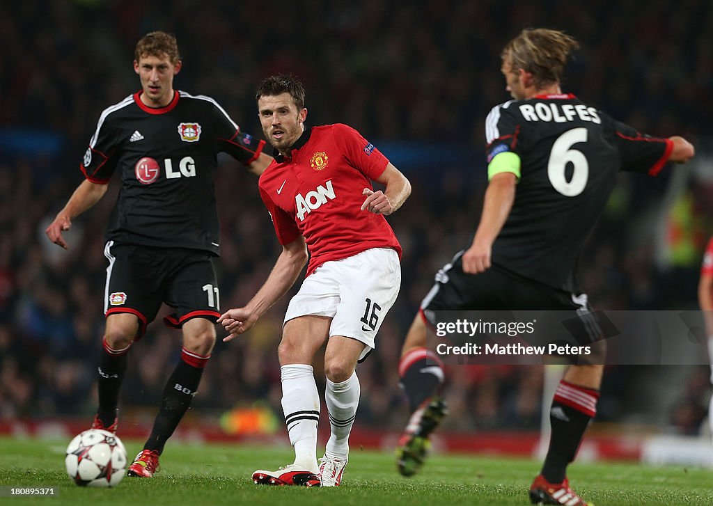 Manchester United v Bayer Leverkusen - UEFA Champions League