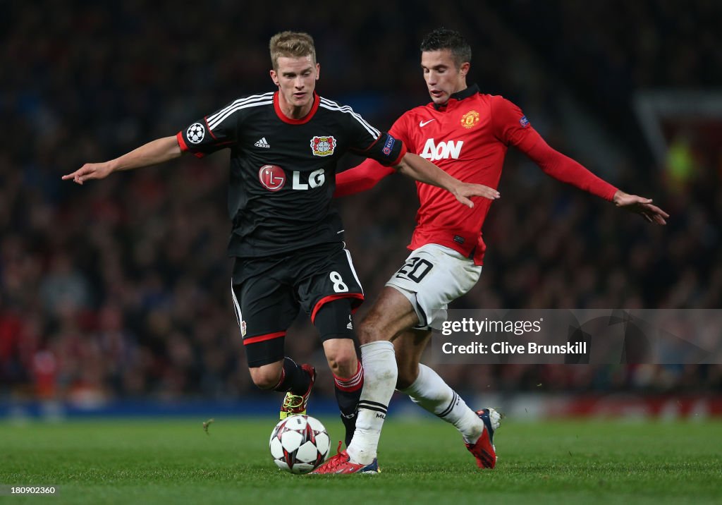 Manchester United v Bayer Leverkusen - UEFA Champions League