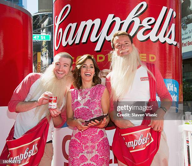 Actress Ana Ortiz attends Campbell's Soups "The Wisest Kid in the Whole World" event in New York City at Times Square on September 17, 2013 in New...