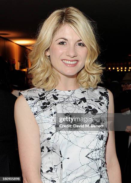 Jodie Whittaker attends the Marie Claire 25th birthday celebration featuring Icons of Our Time in association with The Outnet at the Cafe Royal Hotel...