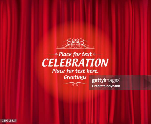 stage light message - conference stage background stock illustrations