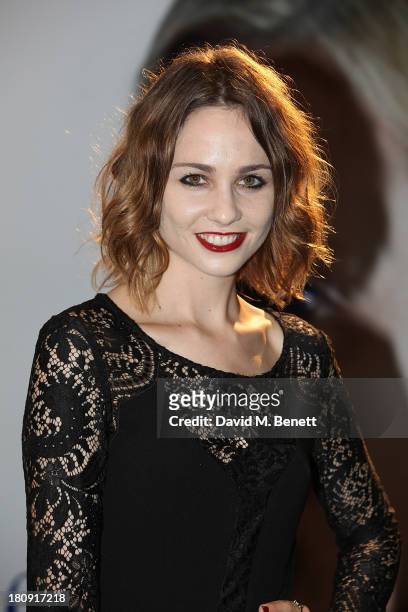 Tuppence Middleton attends the UK premiere of "Blue Jasmine" at Odeon West End on September 17, 2013 in London, England.