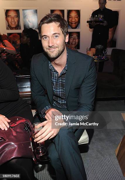 Actor Ryan Eggold attends the Esquire 80th anniversary and Esquire Network launch celebration at Highline Stages on September 17, 2013 in New York...