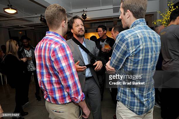Bing principal UX manager Michael Kroll attends NYC Bing redesign panel featuring Jonathan Adler and David Bromstad on September 17, 2013 in New York...