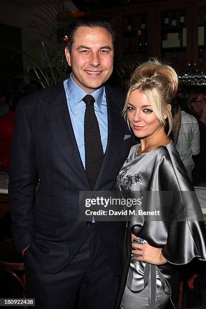 Co-stars David Walliams and Sheridan Smith attend an after party following the press night performance of 'A Midsummer Night's Dream' at The National...