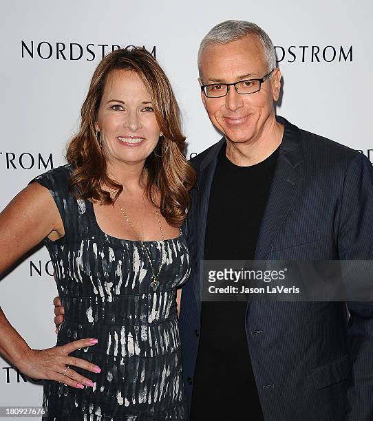 Dr. Drew Pinsky and wife Susan Pinsky attend the opening gala to benefit Ascencia and Hillsides at Nordstrom at The Americana at Brand on September...