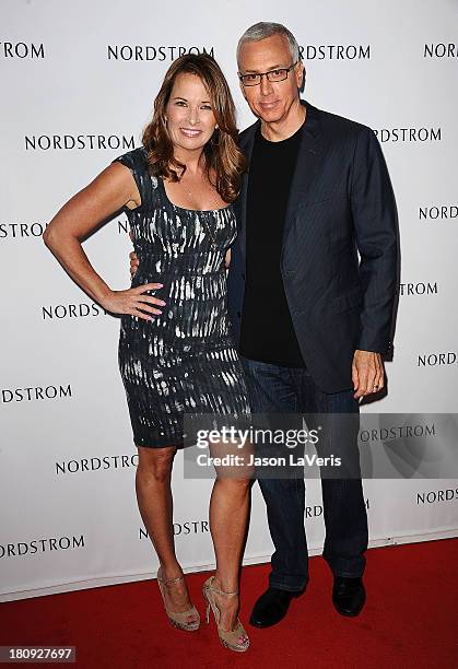 Dr. Drew Pinsky and wife Susan Pinsky attend the opening gala to benefit Ascencia and Hillsides at Nordstrom at The Americana at Brand on September...