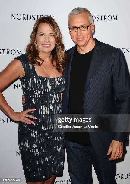 Dr. Drew Pinsky and wife Susan Pinsky attend the opening gala to benefit Ascencia and Hillsides at Nordstrom at The Americana at Brand on September...