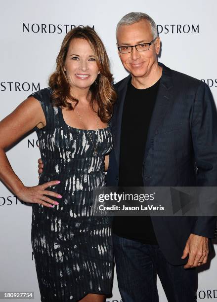 Dr. Drew Pinsky and wife Susan Pinsky attend the opening gala to benefit Ascencia and Hillsides at Nordstrom at The Americana at Brand on September...