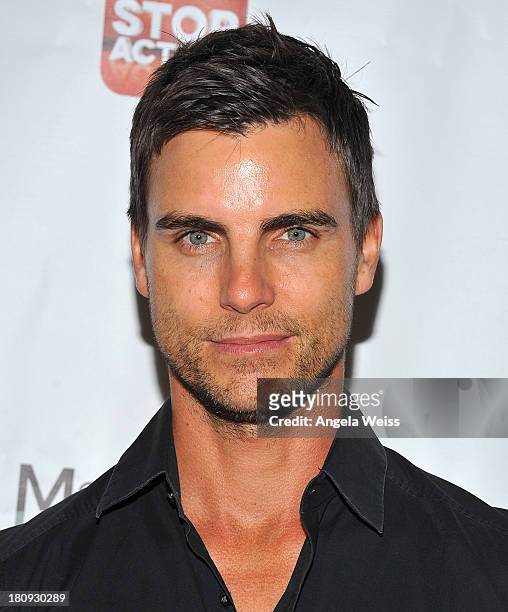 Actor Colin Egglesfield arrives at Margie Haber Studio's 'Stop Acting App: The Audition Class with Margie Haber' release launch party at Aventine...