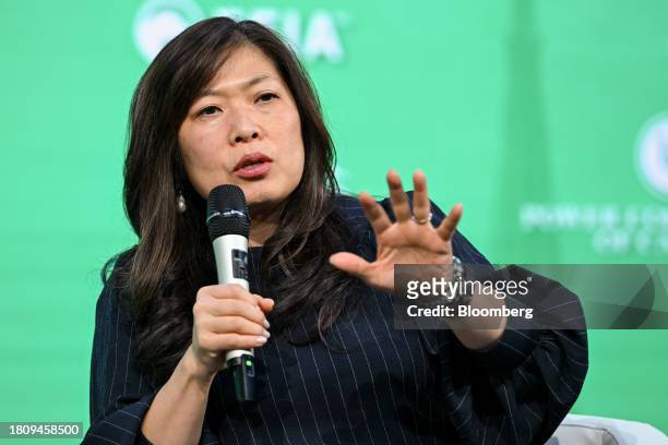 Mary Ng, Canada's export promotion, international trade and economic development minister, speaks during the International Economic Forum of the...