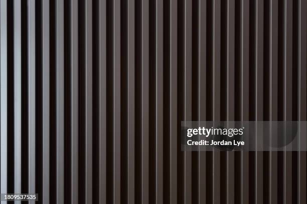 view of striped dark wooden panel - surrounding wall stock pictures, royalty-free photos & images