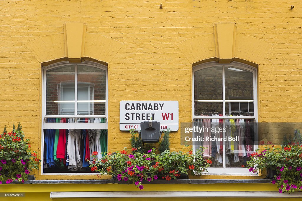 Carnaby Street in London