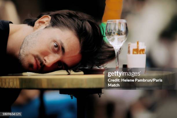 Comedian and actor Panayotis Pascot is photographed for Paris Match on October 13, 2023 in Paris, France.