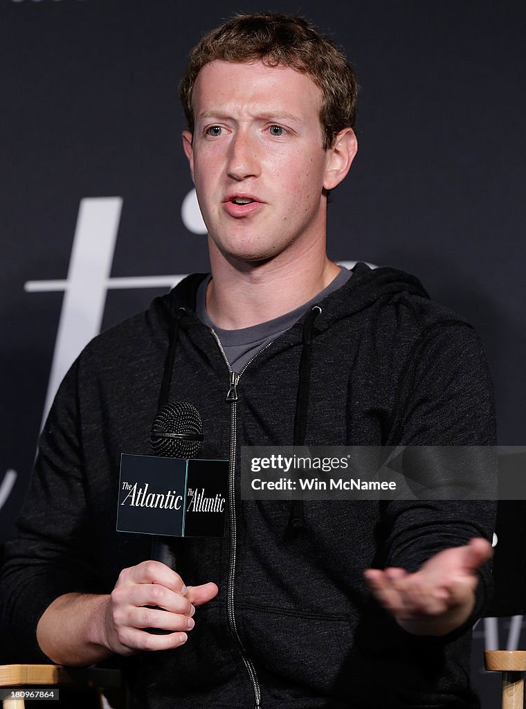 Mark Zuckerberg Discusses The Internet, Immigration, During Interview