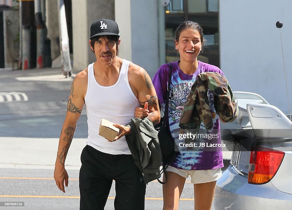 Celebrity Sightings In Los Angeles - September 18, 2013