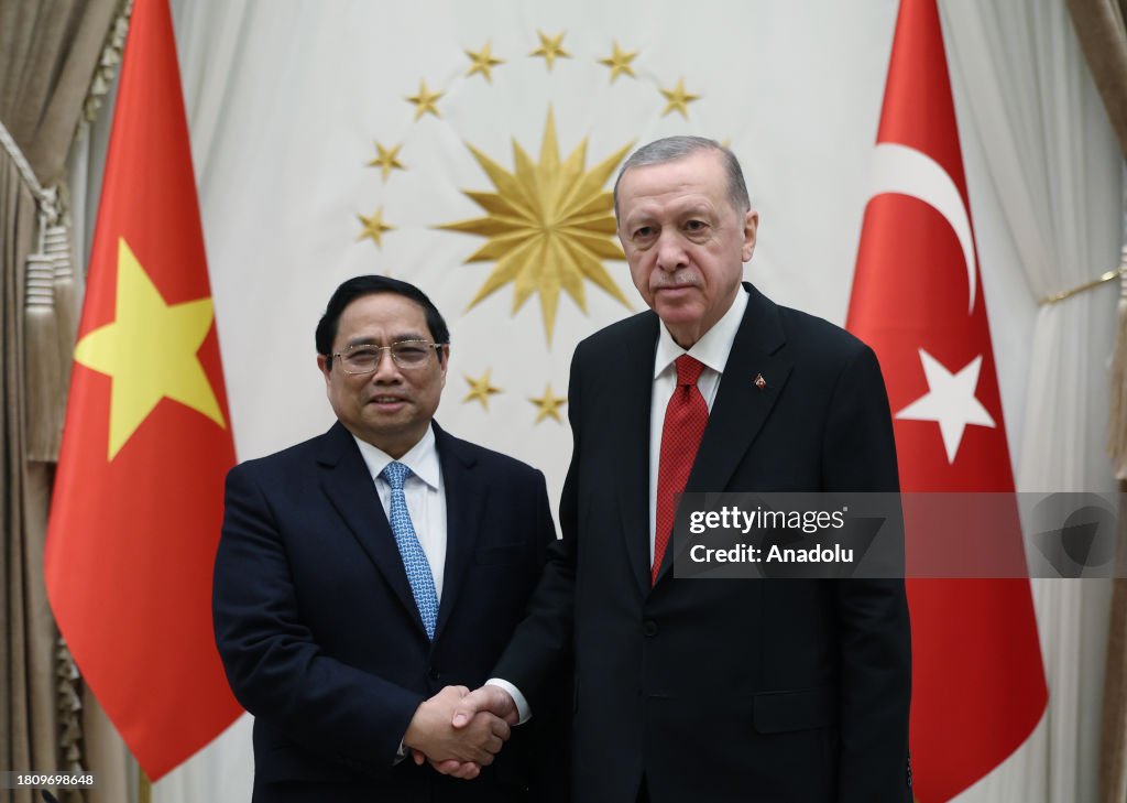 Tayyip Turkish President Recep Tayyip Erdogan receives Vietnam's Prime... News ...