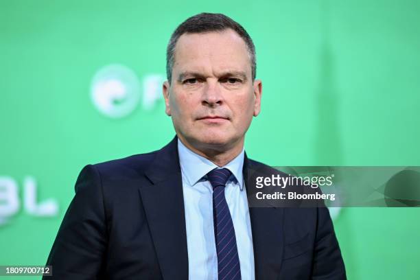 Arnaud Pieton, chief executive officer of Technip Energies NV, during the International Economic Forum of the Americas conference in Paris, France,...