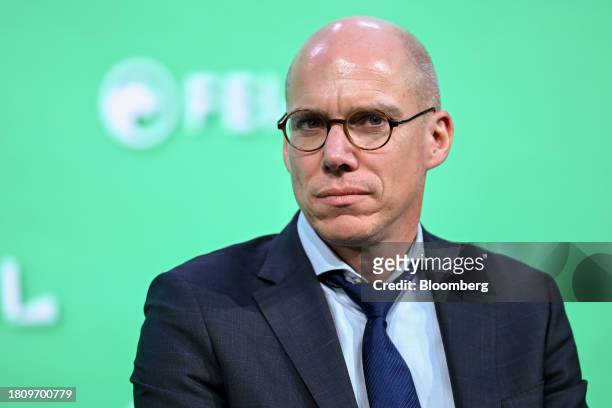 Olivier Scalabre, chief executive officer of France at Boston Consulting Group Inc., during the International Economic Forum of the Americas...
