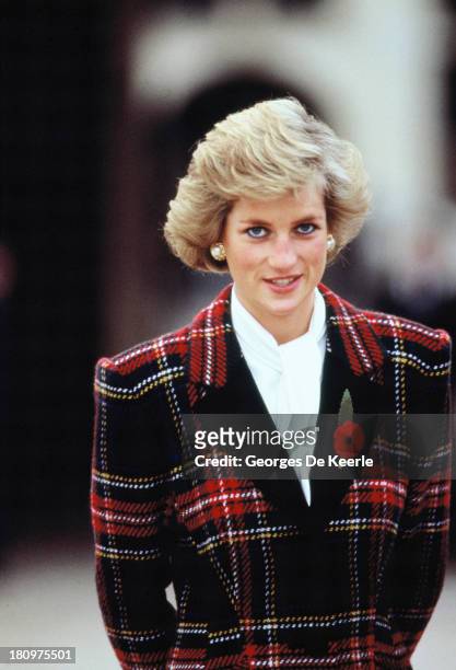 Princess Diana At Spencer House Photos and Premium High Res Pictures ...