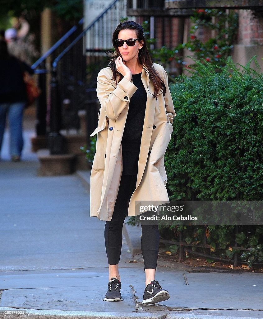 Celebrity Sightings In New York City - September 18, 2013