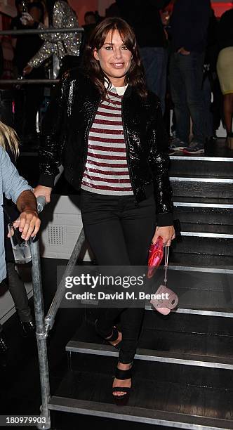 Owner Willa Keswick attends the launch party for Village Bicycle Brick Lane on September 18, 2013 in London, England.