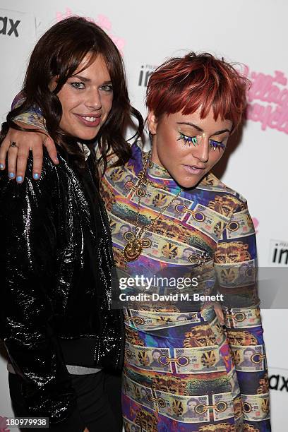 Owner Willa Keswick and Jaime Winstone attend the launch party for Village Bicycle Brick Lane on September 18, 2013 in London, England.>>