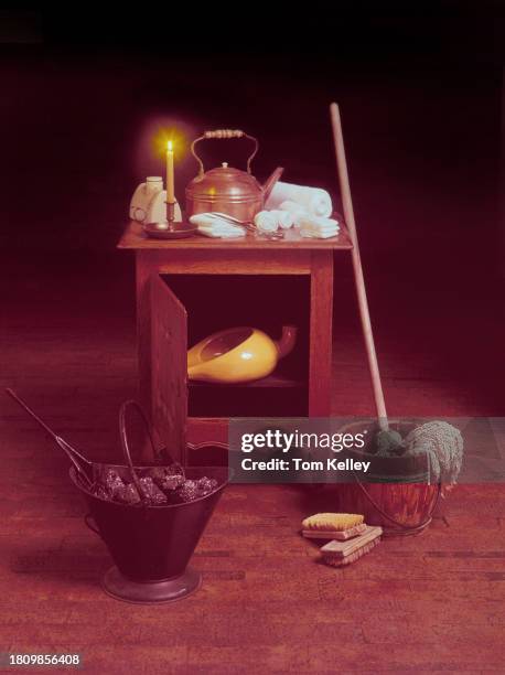 Hospital Cleaning 1800s High-Res Stock Photo