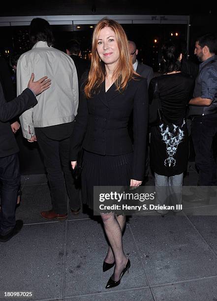 Dana Delany attends the Ferrari & The Cinema Society screening of "Rush" after part at Hotel Americano on September 18, 2013 in New York City.