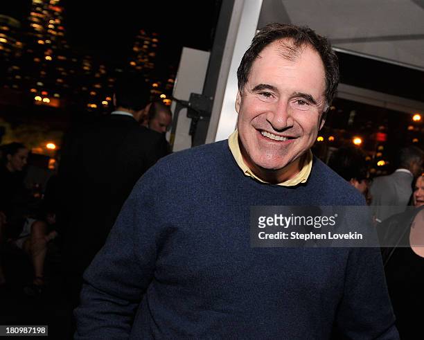 Actor Richard Kind attends the after party for a special screening of "Rush" hosted by Ferrari And The Cinema Society at Hotel Americano on September...