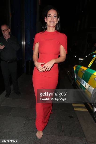 Kirsty Gallacher seen attending Global's Make Some Noise Night Gala at The Londoner Hotel on November 21, 2023 in London, England.