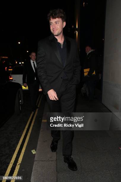 Roman Kemp seen attending Global's Make Some Noise Night Gala at The Londoner Hotel on November 21, 2023 in London, England.
