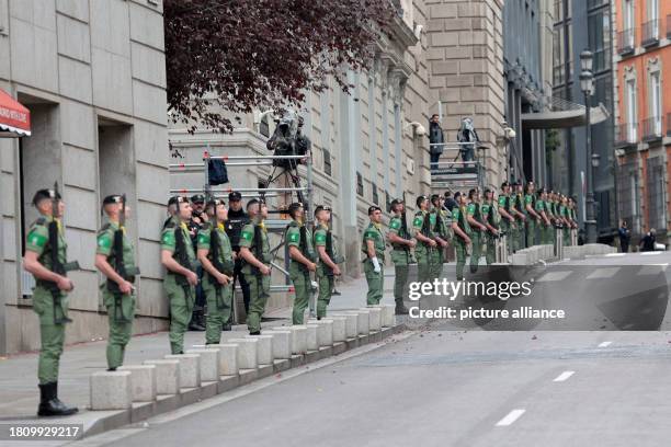 Madrid, Spain; .- King, accompanied by Queen Letizia and the Princess of Asturias, opens the fifteenth legislature of Spain with a speech in the...