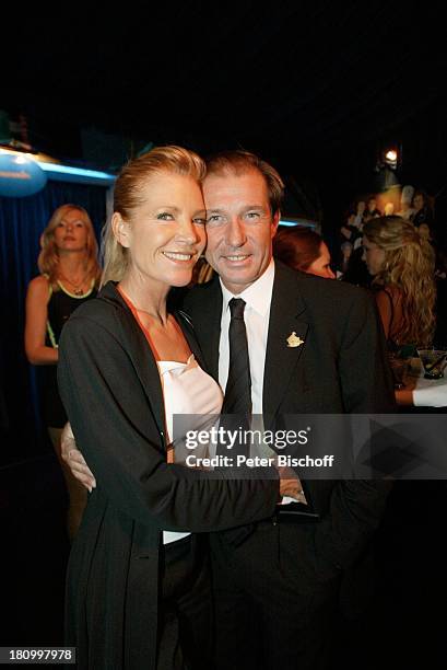 Michael Lesch, Ehefrau Christina Keiler, Party nach der Preisverleihung "Goldener Wuschel", , Berlin, Deutschland, Europa, , "Spiegelpalast" von...