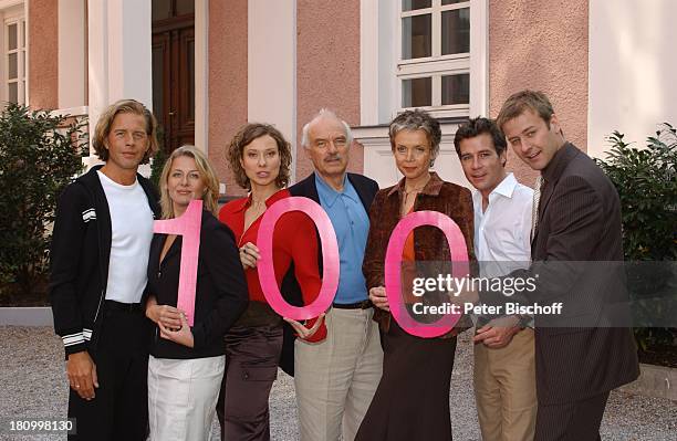 Stephan Ullrich, Christina Rainer, Kathrin Spielvogel, Barbara Rath-Korte, Charles Brauer, Tim Williams, Markus Mittermeier, , ZDF-Serie "Samt und...