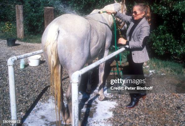 Tilton Ranch Charlene Tilton, Ranch 40km nördlich v. Los Angeles, Kalifornien ...