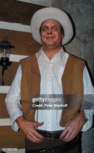 Dan Blocker in der TV-Serie 'Bonanza', Wax Museum, Wachsfigur, L Dan Blocker in der TV-Serie 'Bonanza', Wax Museum, Wachsfigur, L