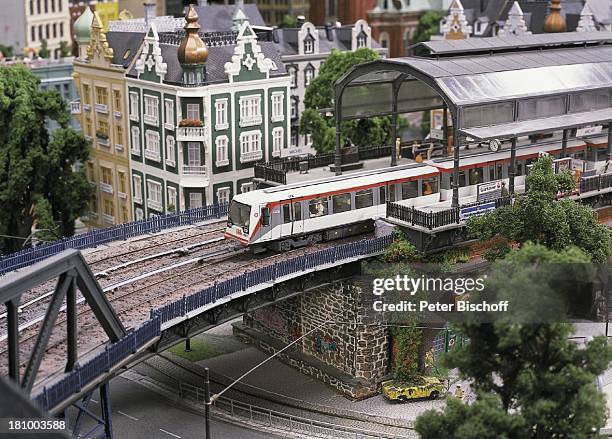 Miniatur-Wunderland, Hamburg, , Eisenbahn, Modelleisenbahn, digital, ferngesteuert, weltgrößte, Modellbahn, Modellbau, Modell, Miniatur, Schienen,...