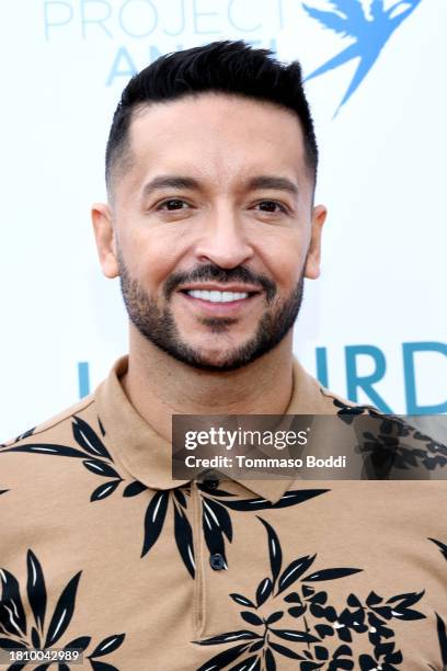 Jai Rodriguez attends Thanksgiving at Project Angel Food on November 23, 2023 in Los Angeles, California.