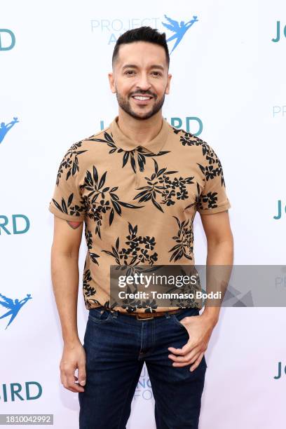 Jai Rodriguez attends Thanksgiving at Project Angel Food on November 23, 2023 in Los Angeles, California.