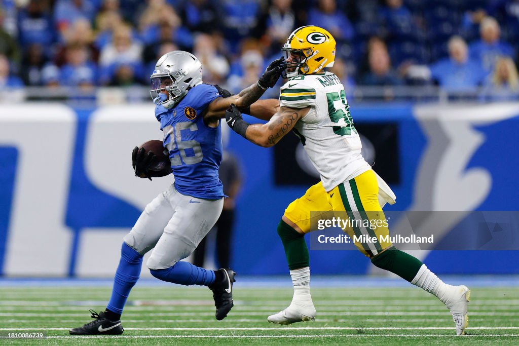 Green Bay Packers v Detroit Lions