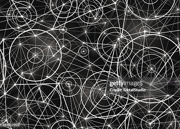 abstract seamless pattern - paranormal stock illustrations
