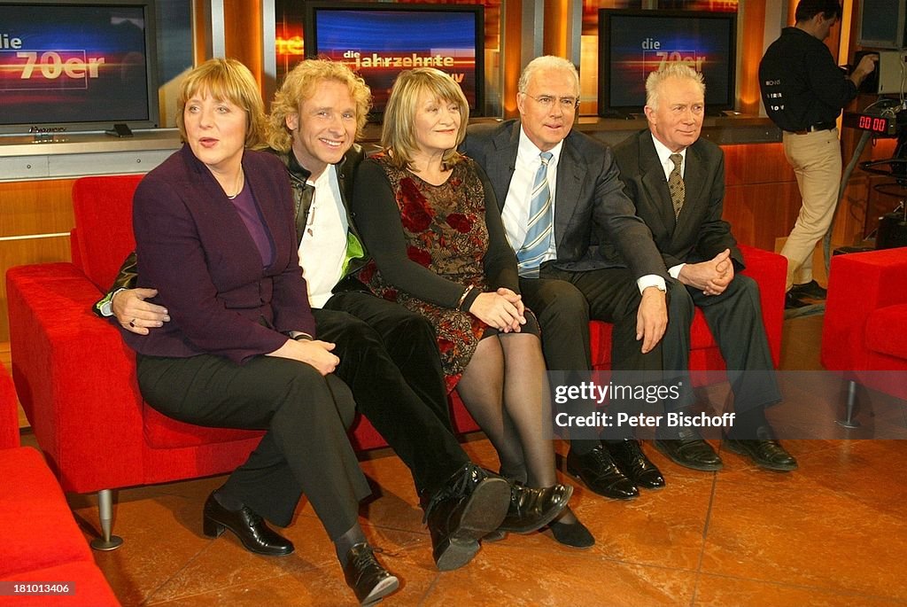 Angela Merkel (CDU-Vorsitzende), Thomas Gottschalk, Alice Schwar